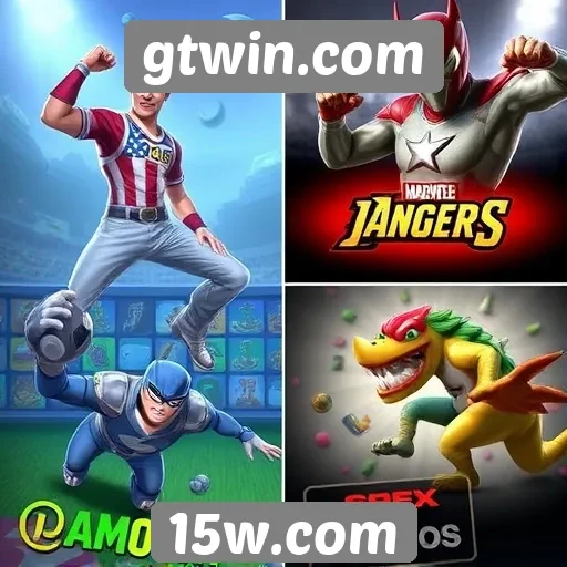 Jogos mais populares disponíveis no gtwin.com atualmente